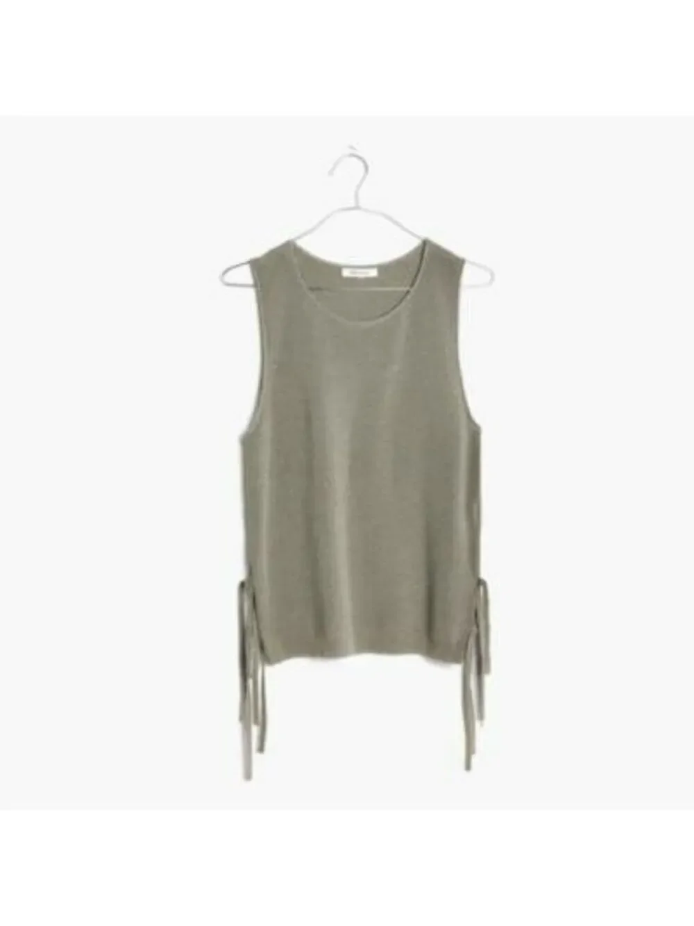 Madewell Sweater Tank Side Tie